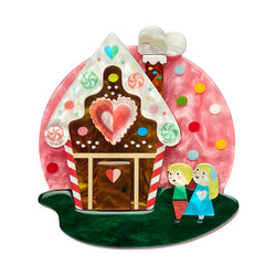 Home Sweet Home Brooch...(Hansel and Gretel)