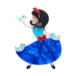 White as Snow Brooch...(Snow White and The Seven Dwarfs)