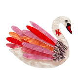 Serene Swan Brooch